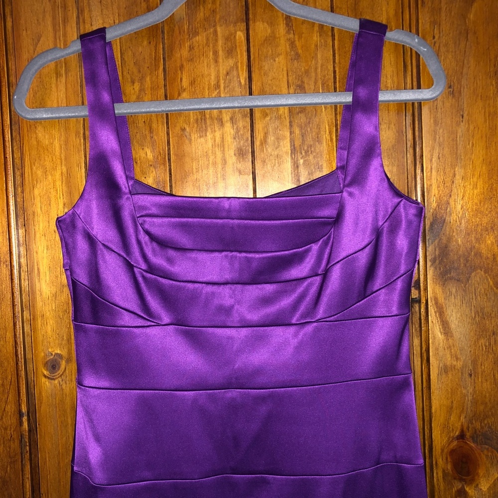 Purple Cocktail Dress - Picture 2 of 5